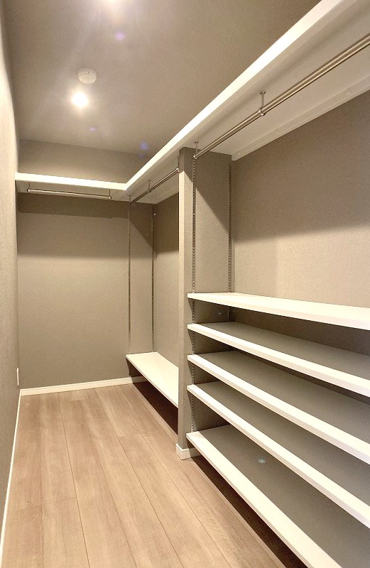 画像:ウォークインクローゼット