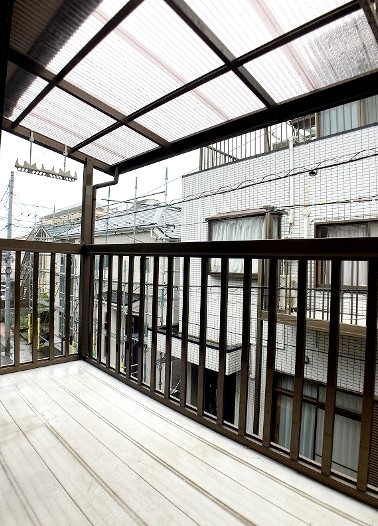 画像:バルコニー