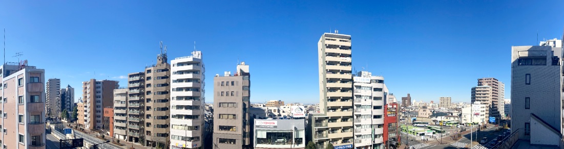 画像:眺望(東側バルコニー)