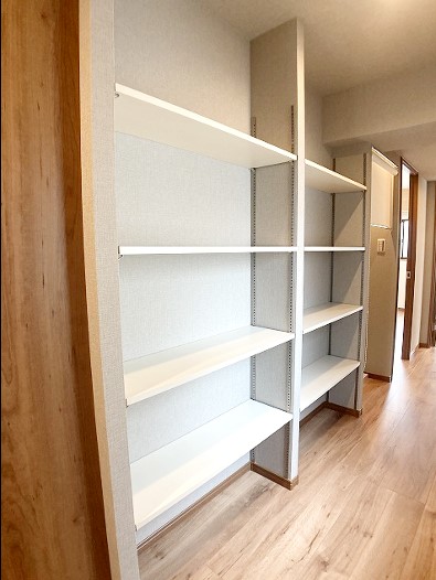 画像:廊下部収納