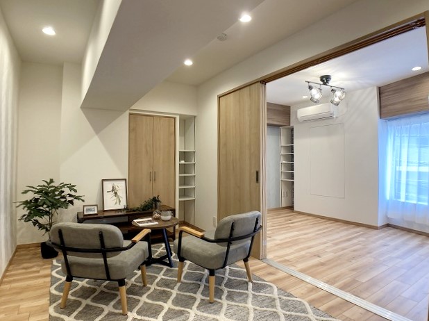 画像:リビング&洋室