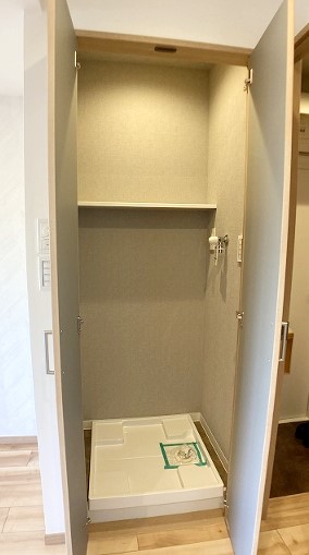 画像:洗濯機置き場