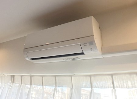 画像:新規エアコン付