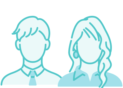 イラスト：男女比